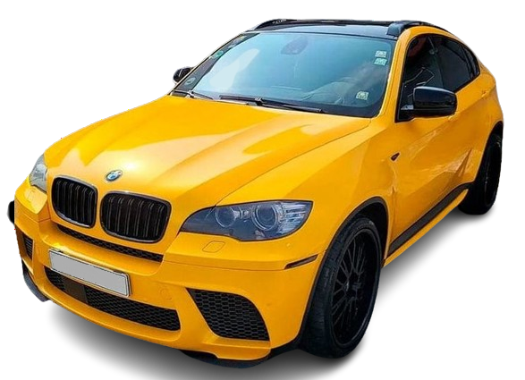 yellow golden car